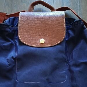 LongChamp le piage Backpack Purple
